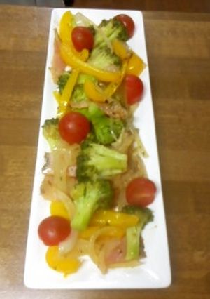 簡単♪彩り野菜のカラフル炒め-レシピのメイン写真
