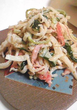 大根とキュウリの胡麻マヨサラダ-レシピのメイン写真
