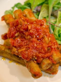 ごぼうのトマト煮☆アラビアータ風-レシピのメイン写真