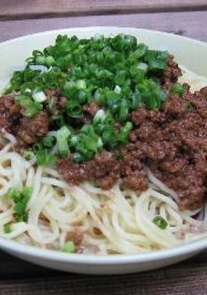 坦々冷麺「英雄ボロネーゼ（風）」-レシピのメイン写真