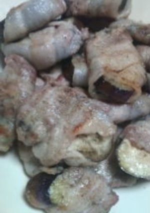 ☆茄子の豚バラしそ巻き☆-レシピのメイン写真