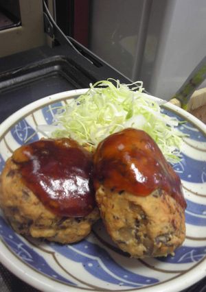 もずく入り照り焼きバーグ-レシピのメイン写真