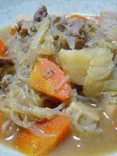 肉じゃが風?「高野豆腐と根菜の味噌煮」-レシピのメイン写真