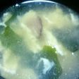 鶏油を使って、コク旨!中華風かき玉スープ
