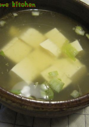 お豆腐のしょうが風味おすまし-レシピのメイン写真