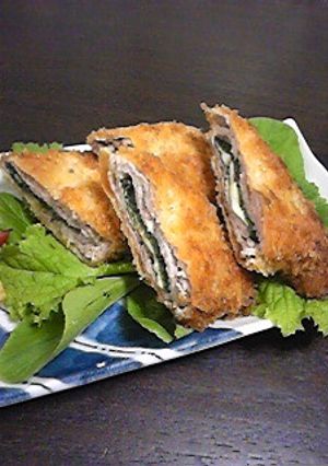 豚肉のシソ＆チーズ包み揚げ-レシピのメイン写真