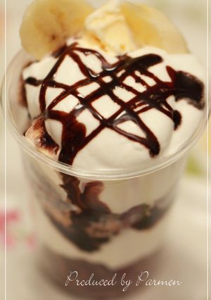 子供と一緒に♪チョコパフェ-レシピのメイン写真