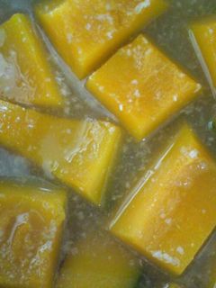 塩麹でカボチャの煮-レシピのメイン写真