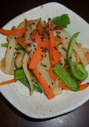 ちくわのピリ辛きんぴら-レシピのメイン写真