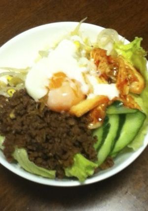 ビビンパ風サラダ丼-レシピのメイン写真