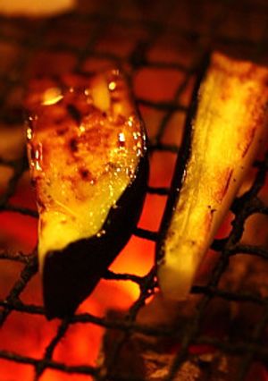 パサつく炭火で焼くナスを美味しくする方法-レシピのメイン写真