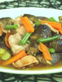 豚肉となすの炒め煮-レシピのメイン写真