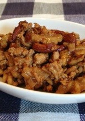 アーモンドと胡桃の肉味噌-レシピのメイン写真