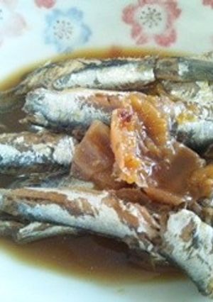 さっぱり鰯の梅干し煮（圧力鍋使用）-レシピのメイン写真