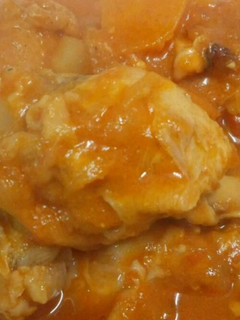 チキンのトマト豆乳煮込みスープ♪-レシピのメイン写真
