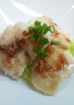 鶏胸肉の梅肉のせ♪-レシピのメイン写真