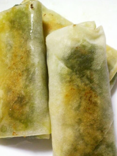 ほうれん草の春巻チーズ入り♪-レシピのメイン写真