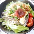 レンジで簡単☆サラダ蕎麦