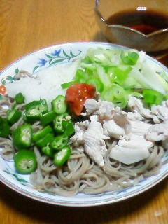 梅おろし豚蕎麦-レシピのメイン写真