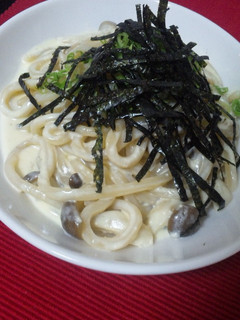 みんな大好き!明太子クリームうどん-レシピのメイン写真