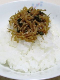 自宅でできる「ちりめん山椒」-レシピのメイン写真
