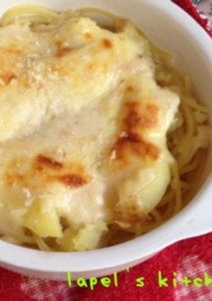 簡単★ポテトとチキンのパスタグラタン-レシピのメイン写真