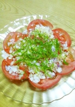 トマトサラダ-レシピのメイン写真