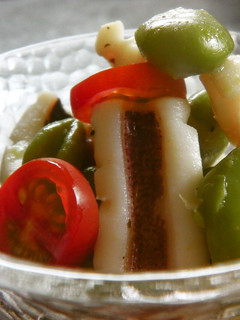 そら豆と茹でイカのマリネ風サラダ-レシピのメイン写真