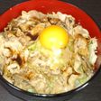 豚肉のソースキャベツ丼