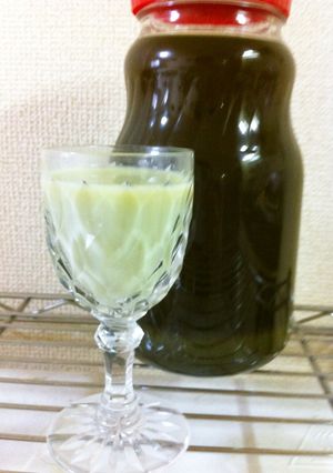 ほっと一息♪抹茶のリキュール-レシピのメイン写真