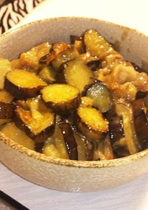 簡単♪茄子豚肉味噌炒め-レシピのメイン写真