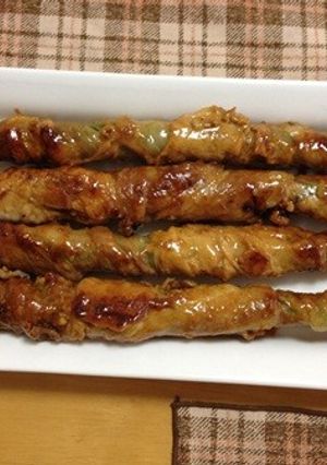 豪快☆丸ごと肉巻きアスパラ-レシピのメイン写真