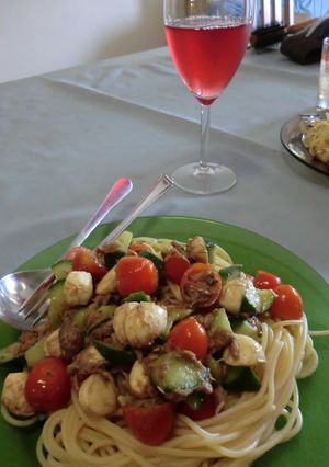 夏にぴったり♪ 冷製パスタ。-レシピのメイン写真