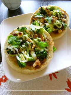 ブロッコリーの海苔紫蘇わさびトースト-レシピのメイン写真