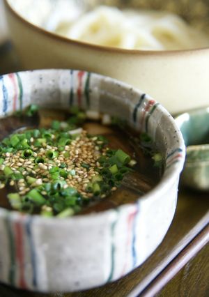 簡単♪鴨南蛮風つけ麺☆-レシピのメイン写真