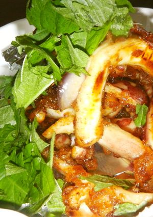 イカゲソと耳のニンニク醤油焼き-レシピのメイン写真