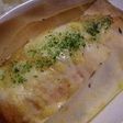 鮭のネギ味噌マヨチーズ焼き。