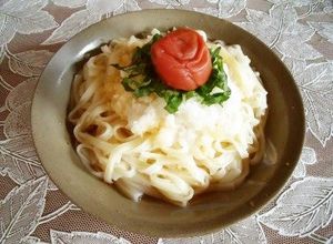 ✿食欲のない時に…梅おろしうどん✿-レシピのメイン写真