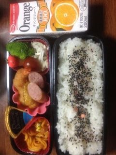 海老フライスパゲティ弁当-レシピのメイン写真