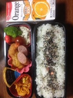 海老フライスパゲティ弁当-レシピのメイン写真