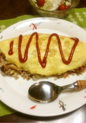 和風オムライス-レシピのメイン写真
