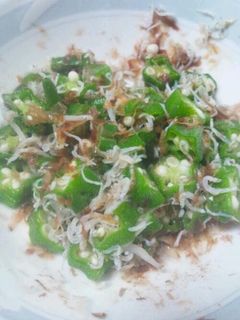 オクラとしらすのおかか和え-レシピのメイン写真