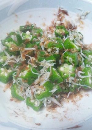 オクラとしらすのおかか和え-レシピのメイン写真