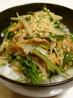 新生姜♪きざんで♪まぜて♪助かる丼-レシピのメイン写真