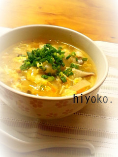 トマトと卵のあんかけシーフードうどん-レシピのメイン写真
