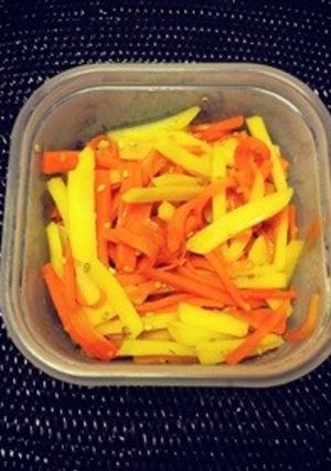 じゃがいもとにんじんのきんぴら-レシピのメイン写真