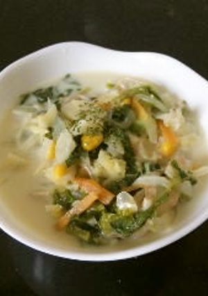 野菜たっぷりミルクスープ-レシピのメイン写真