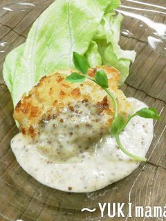 YUKImamaマスタードクリームソース-レシピのメイン写真