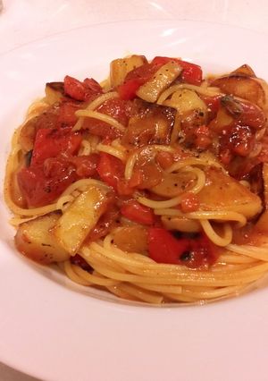 サイコロパスタ-レシピのメイン写真
