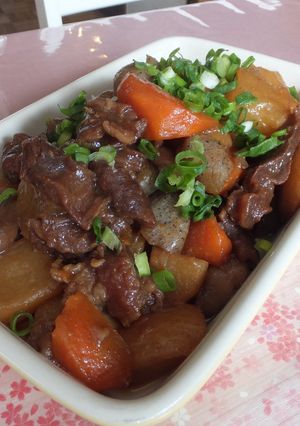 我が家の牛すじ煮込み-レシピのメイン写真